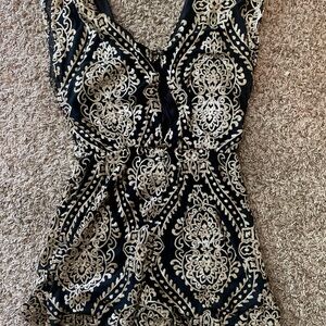 Soulmates Black and Gold Jumpsuit